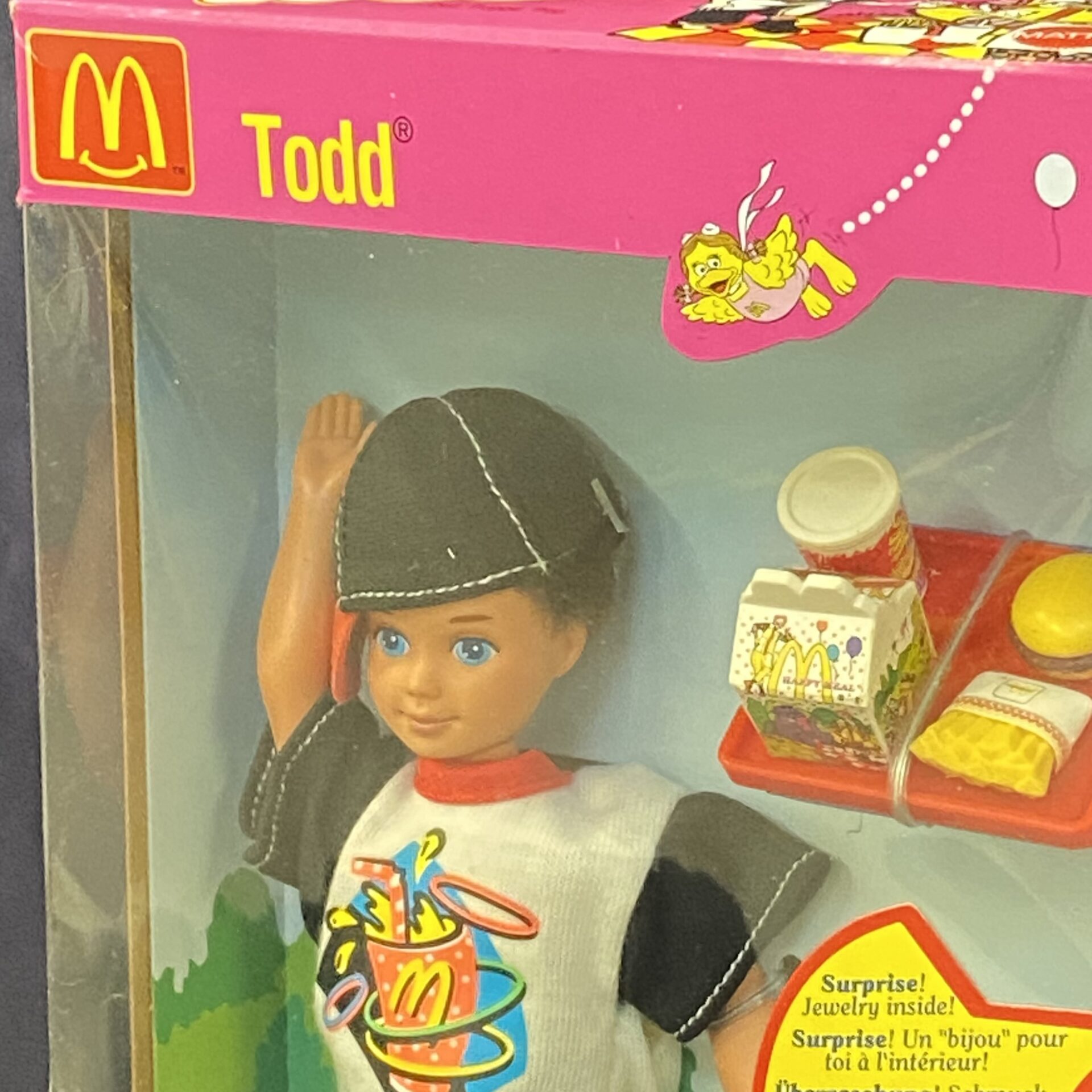 Poupee vintage Barbie Mattel McDonalds Happy Meal Todd 11475 Recyclerie Chiner Solidaire